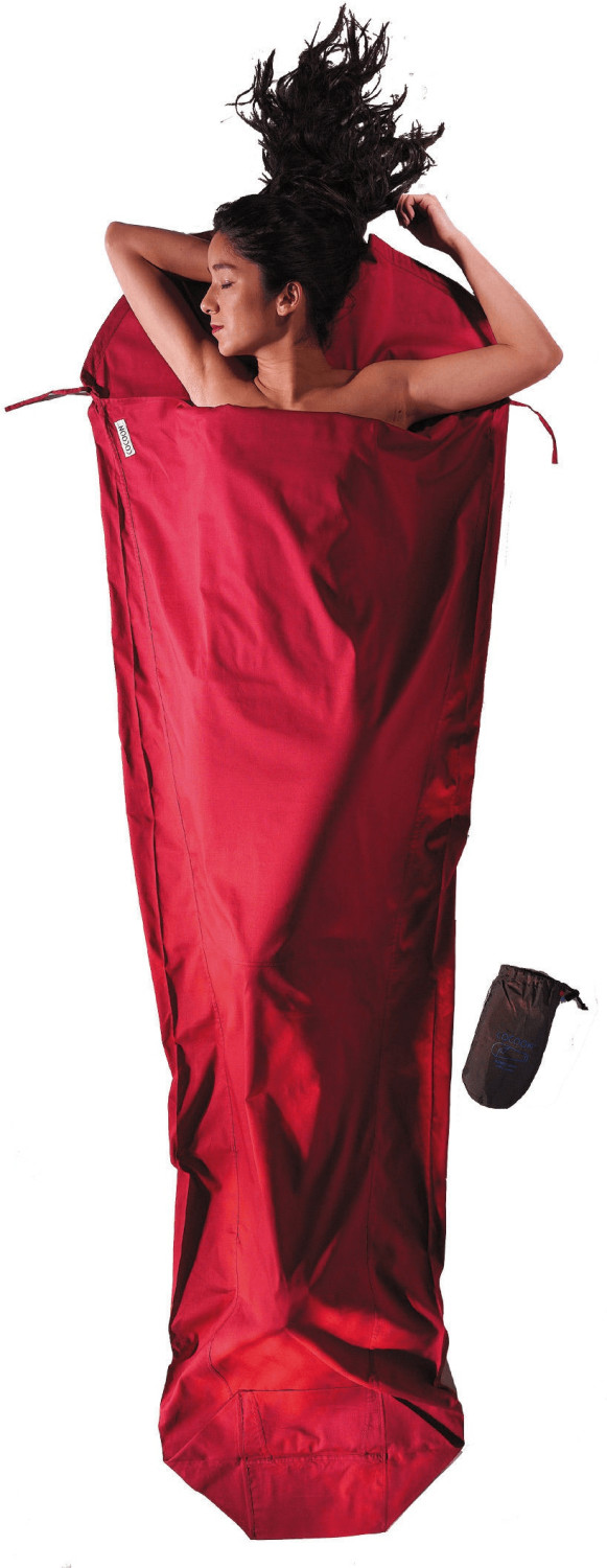 Cocoon MummyLiner Cotton (L, red)
