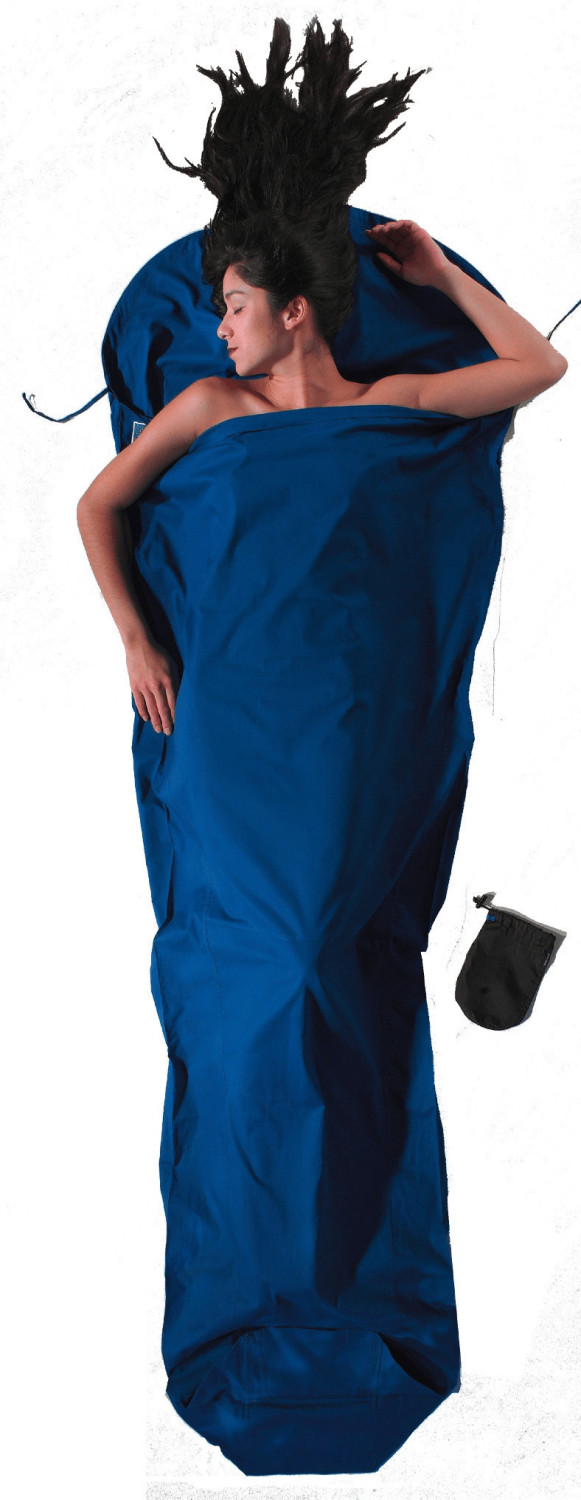 Cocoon MummyLiner coton (bleu ultramarine)