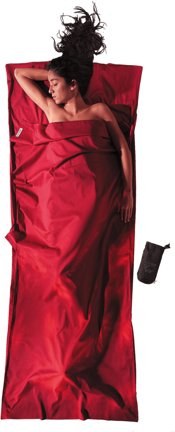 Cocoon TravelSheet coton (rouge)