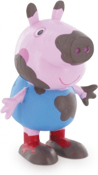 Comansi Figurine George Pig dans la boue