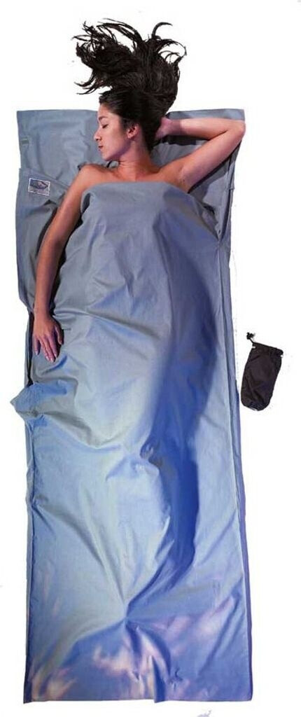 Cocoon TravelSheet coton égyptien (XL, bleu)
