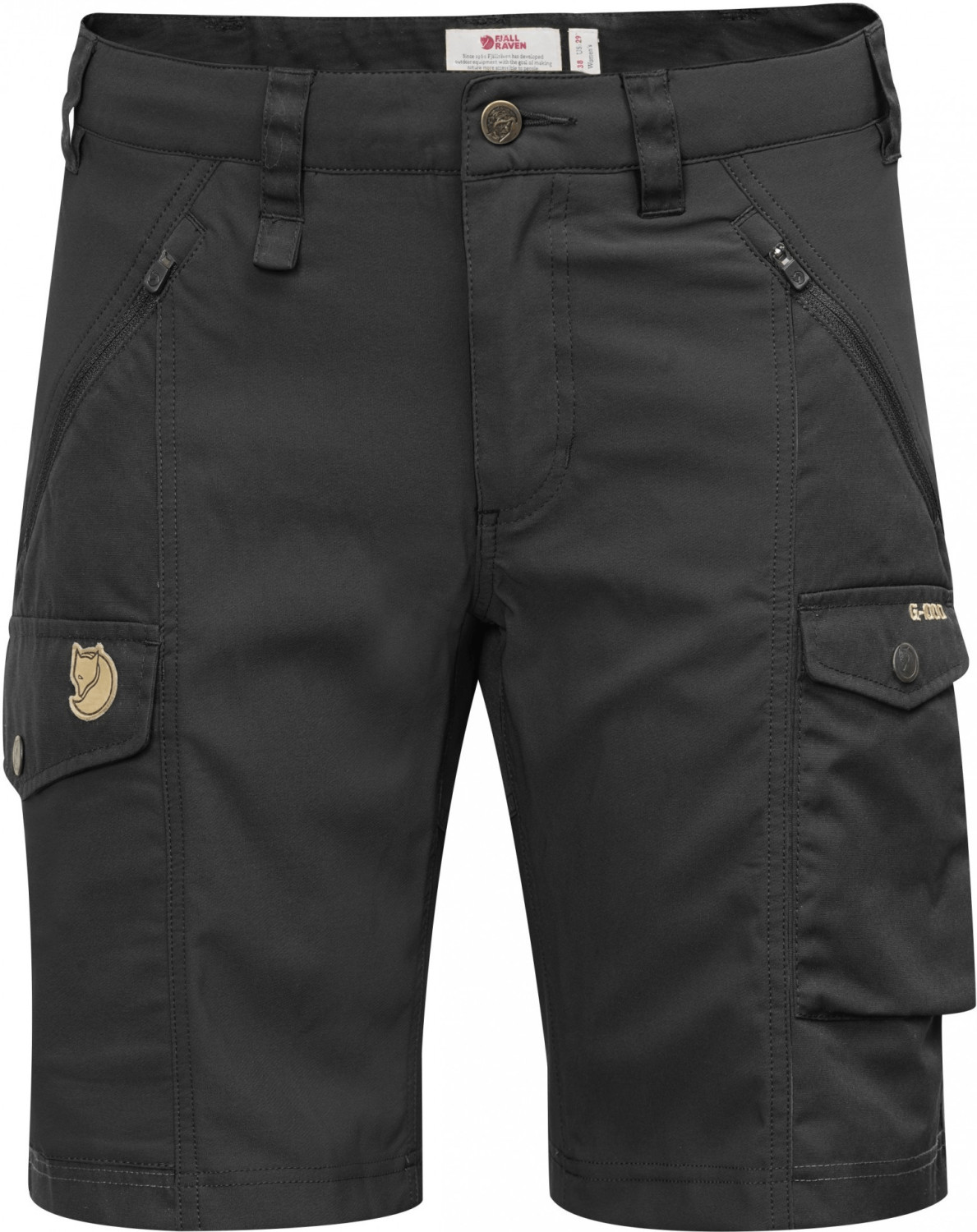 Fjällräven Nikka Shorts Curved Women black