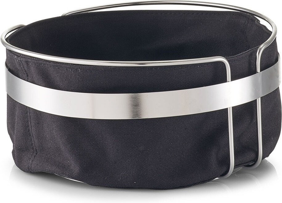 Zeller Corbeille à pain 22 cm noir