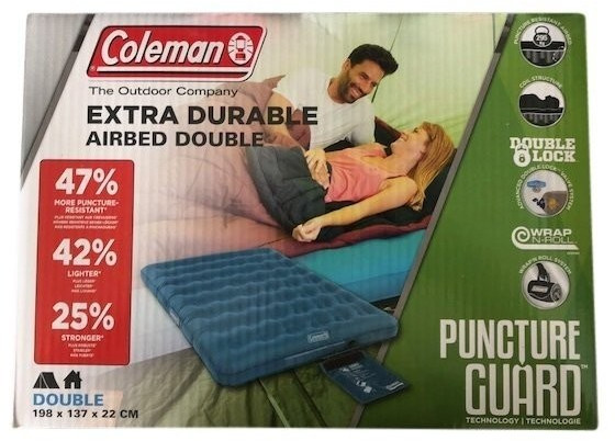 Coleman extra outlet durable air bed