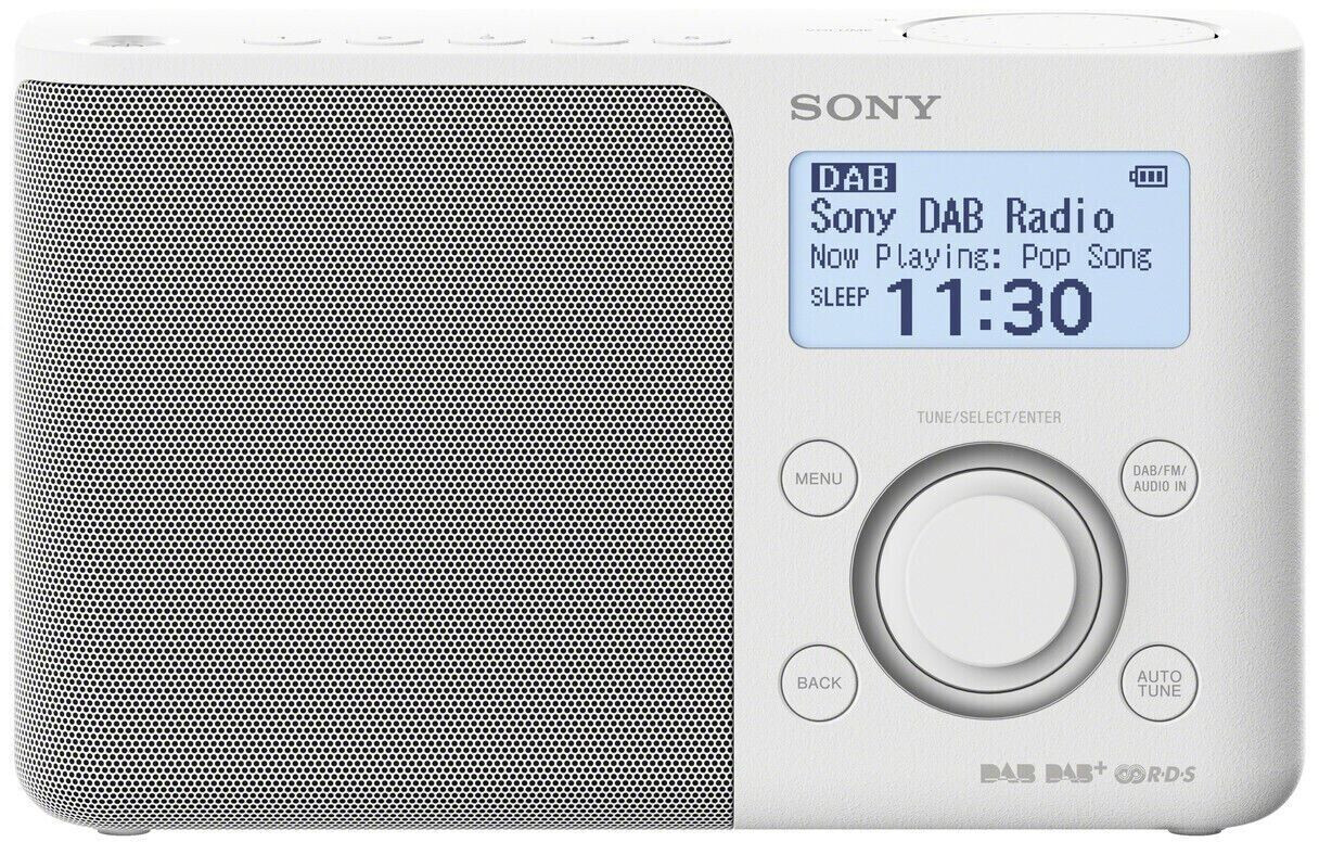 Sony XDR-S61D blanc