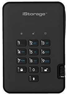 iStorage diskAshur 2-SSD 128 Go noir