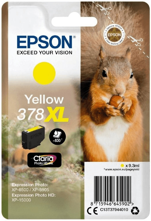 Epson 378XL jaune (C13T37944010)