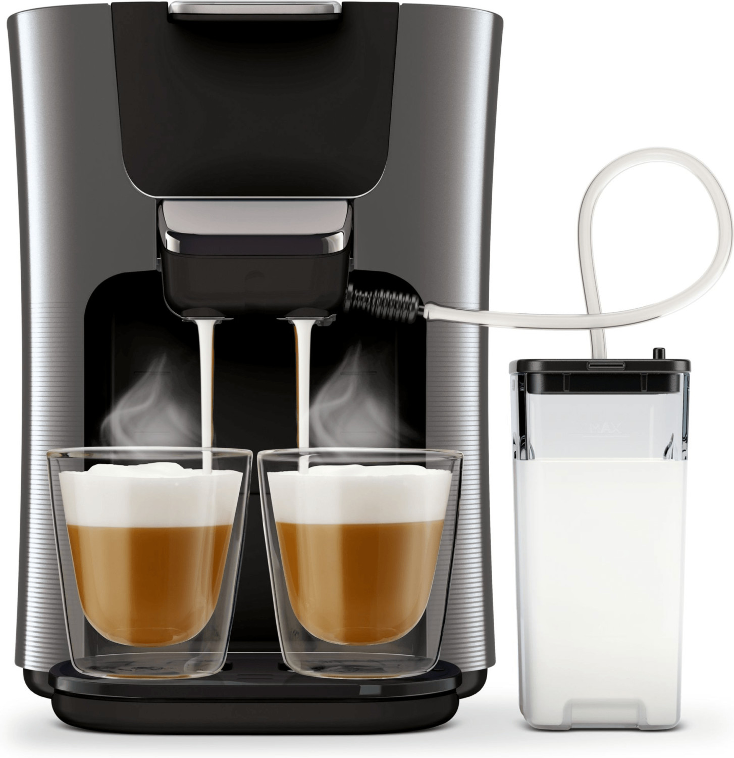 Philips Senseo Latte Duo HD6574/50 titanium