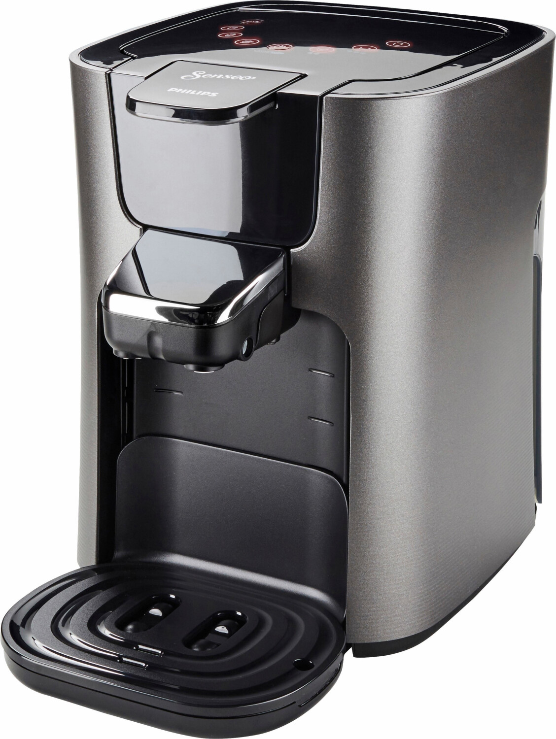 Senseo Kaffeepadmaschine Hd6574 50 Latte Duo Philips Senseo Latte Duo HD6574/50 titanium au meilleur prix sur idealo.fr