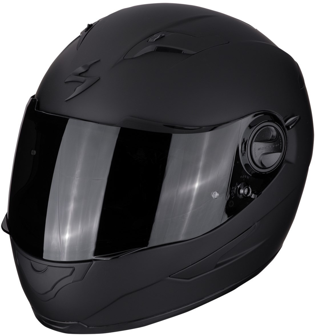 Scorpion Exo-490 Solid flat noir