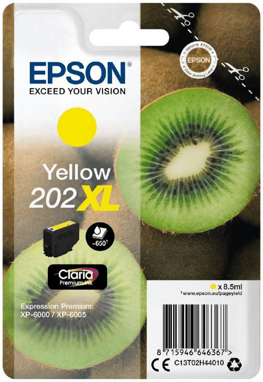 Epson 202XL jaune (C13T02H44010)