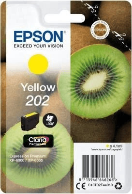 Epson 202 jaune (C13T02F44010)