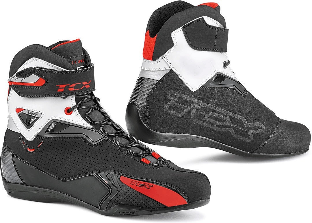 TCX Bottes Rush noir/blanc/orange