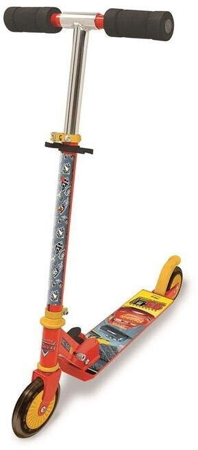 Smoby Patinette 2 roues pliable Cars 3