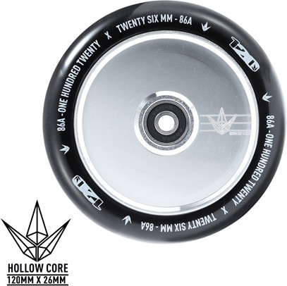 Photos - Scooter Blunt Hollow Core Wheel 120mm polished 