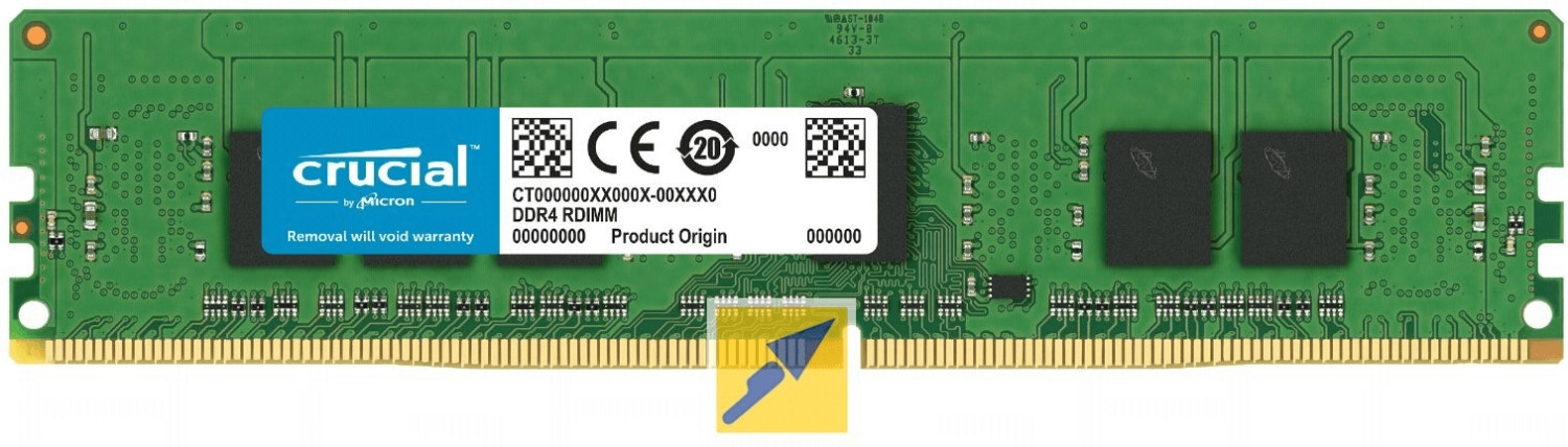 Crucial 4GB DDR4-2666 CL19 (CT4G4RFS8266)