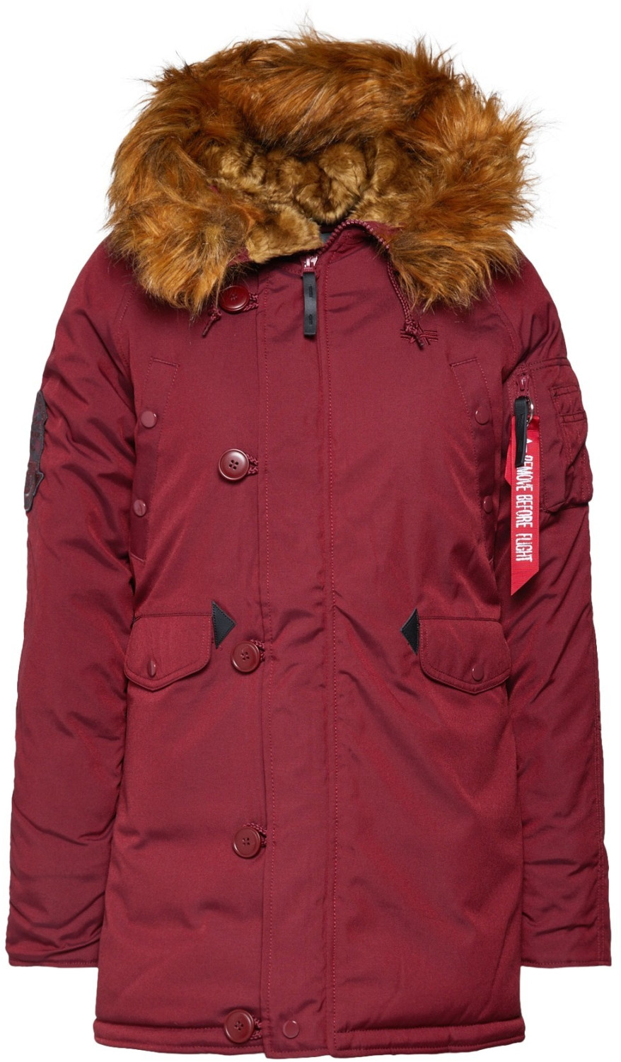 Alpha Industries Explorer Wmn burgundy