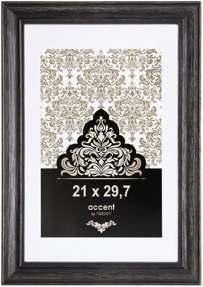 Nielsen Wooden Picture Frame Vintage 29,7x21 black