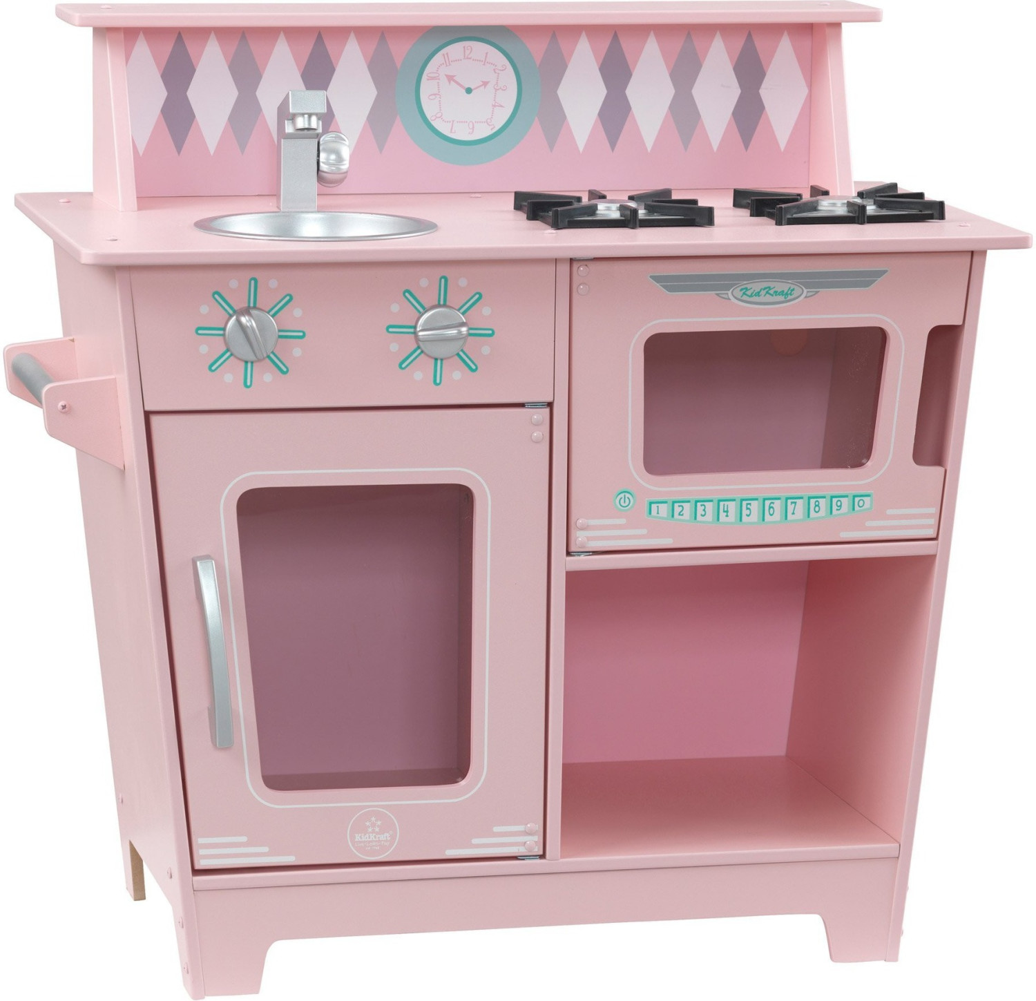 KidKraft Petite cuisine classique rose (53383)