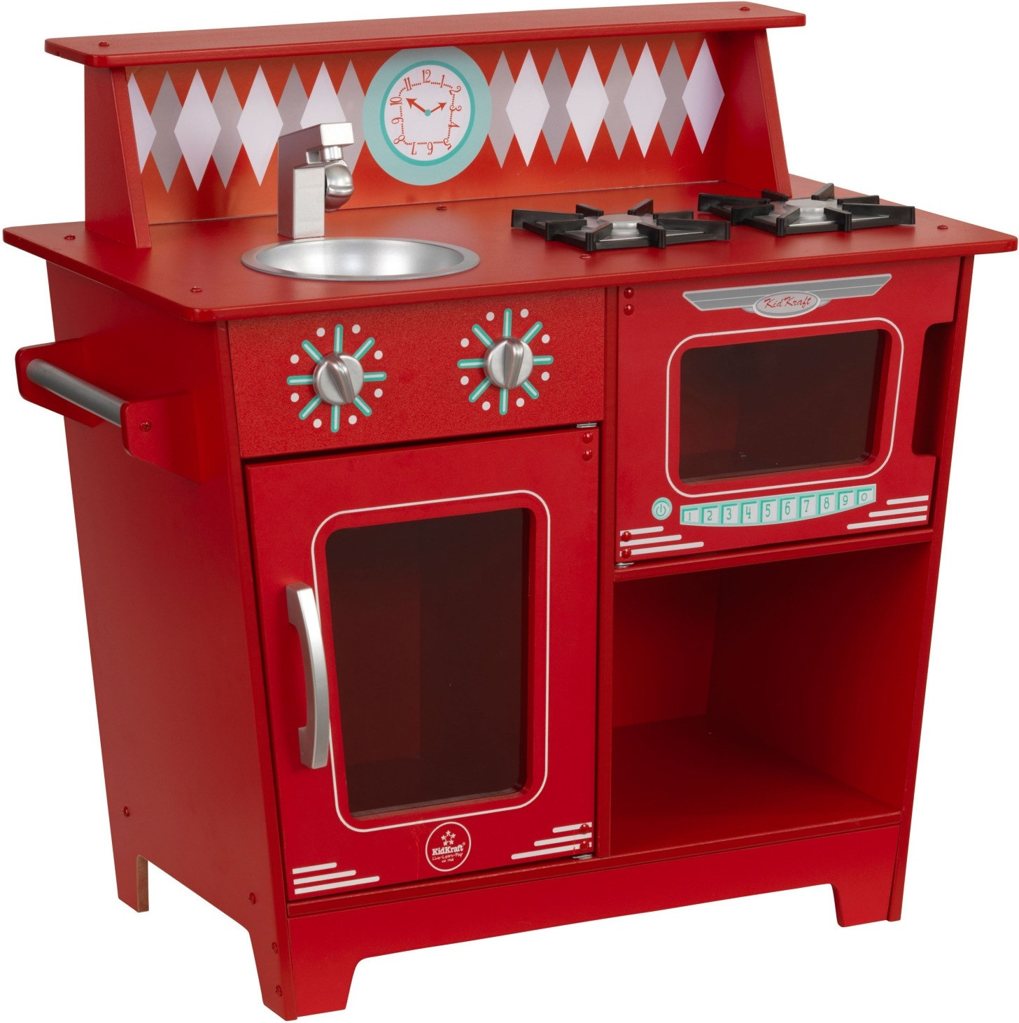 KidKraft Petite cuisine classique rouge (53362)
