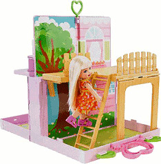 Barbie Maison de Shelly pliante