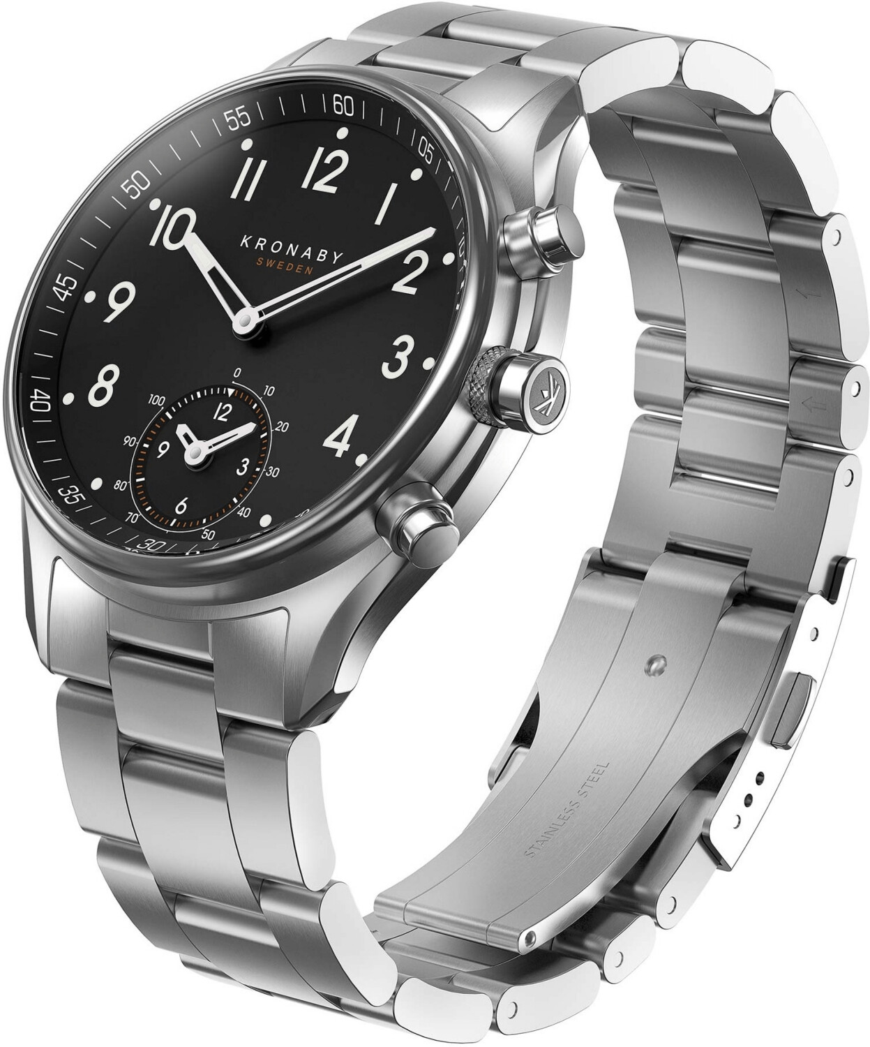Kronaby Apex argent bracelet métal
