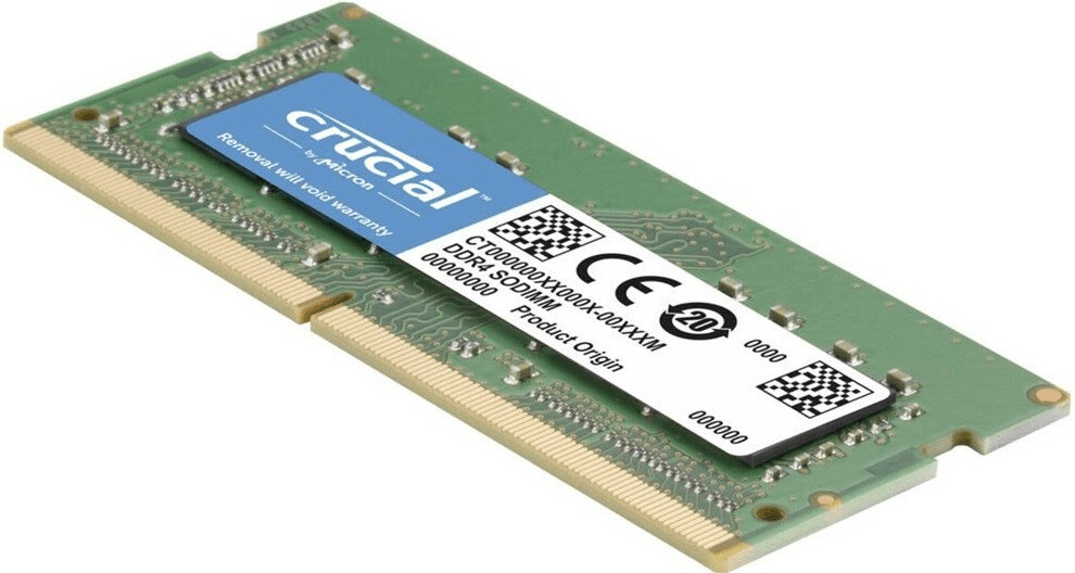 thumbnail interactive-video image 1 of Crucial 16GB DDR4 PC4-19200 SODIMM Factory Sealed Laptop Memory RAM CT16G4S24AM 1 of 3