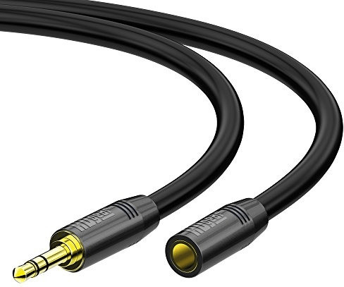 HDgear AC0210-100 Klinken Verlängerung 3,5mm Stereo 10,0m