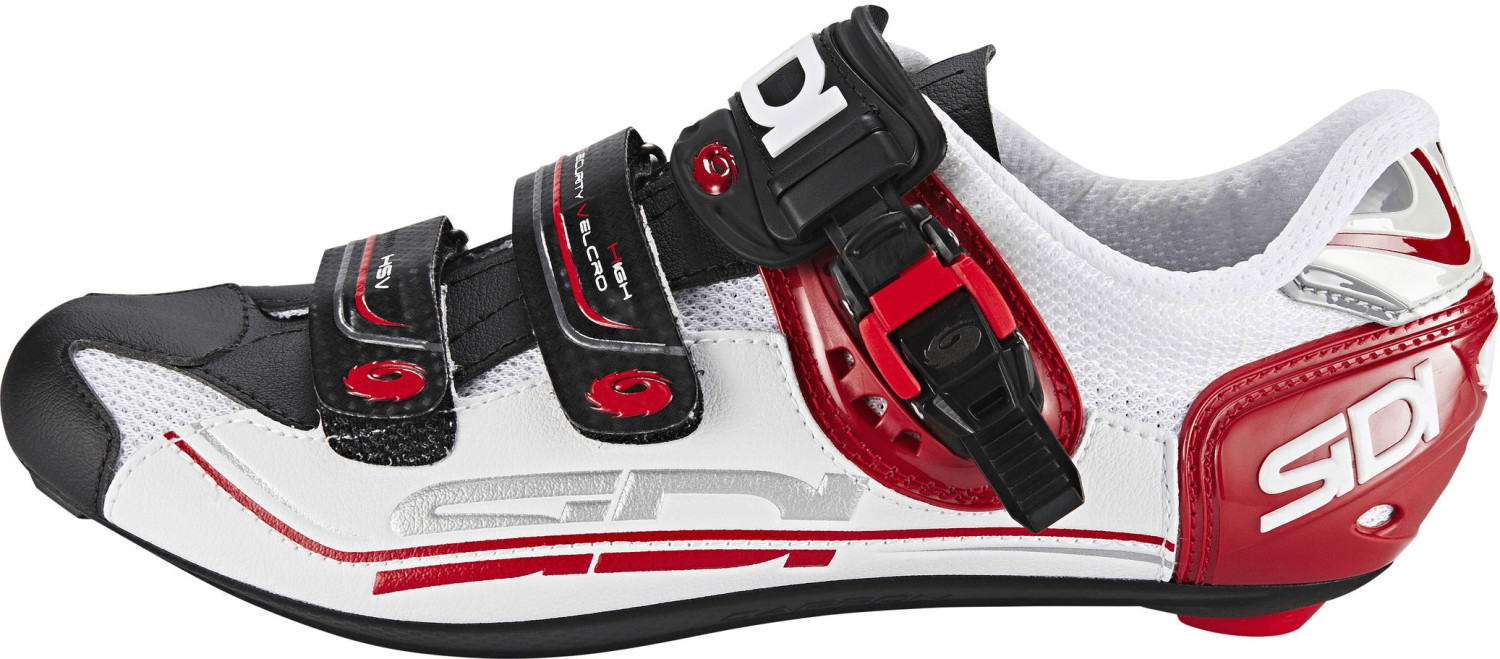 Sidi Genius 7 blanc/noir/rouge