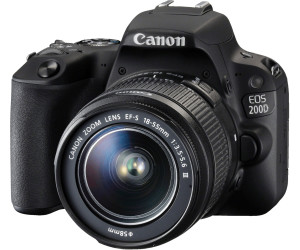 Canon EOS 200D Kit 18-55 mm III Black a â‚¬ 460,51 | Miglior