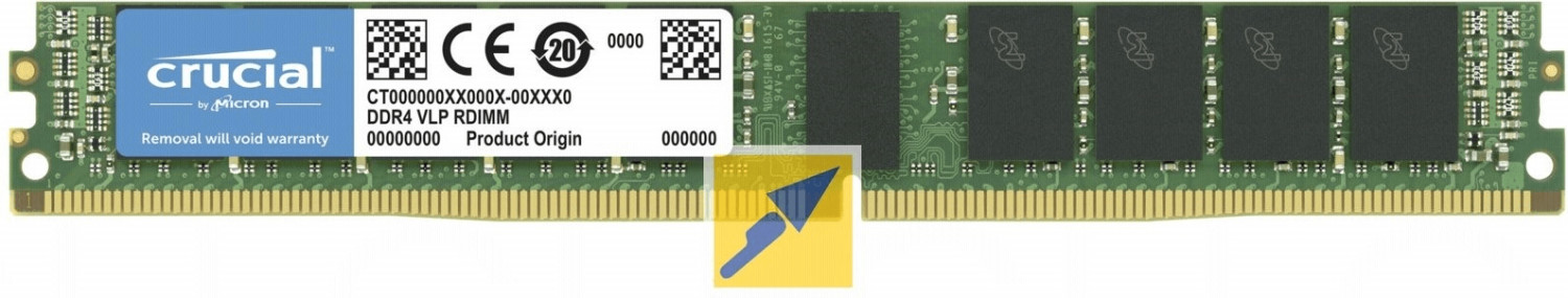 Crucial 16GB DDR4L-2666 CL19 (CT16G4VFS4266)