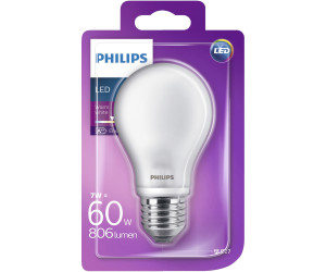 Philips LED classic Lampe 7W E27 warmweiß 2700K 806lm 60W 