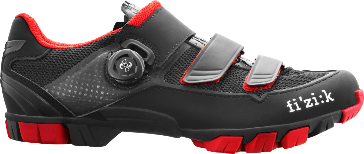 Fizik M6B Uomo noir/rouge