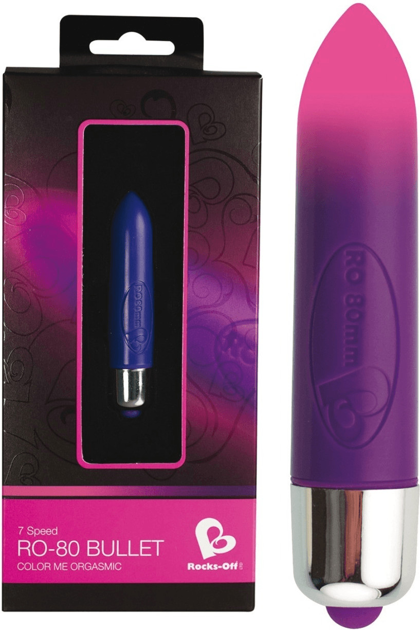 Rocks Off RO-80mm Bullet 7-Speed Color Me