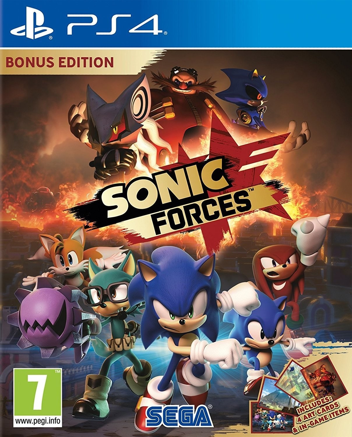 Photos - Game Sega Sonic Forces: Bonus Edition  (PS4)