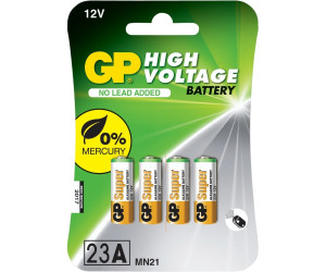 5 gp Alkaline Batterie 23A V23GA MN21 12V Hoch Spannung No Mercury Kabel 5BL Neu 