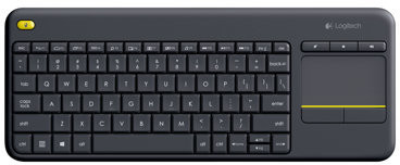 Logitech K400 Plus Clavier sans fil Touch (noir)(CH)