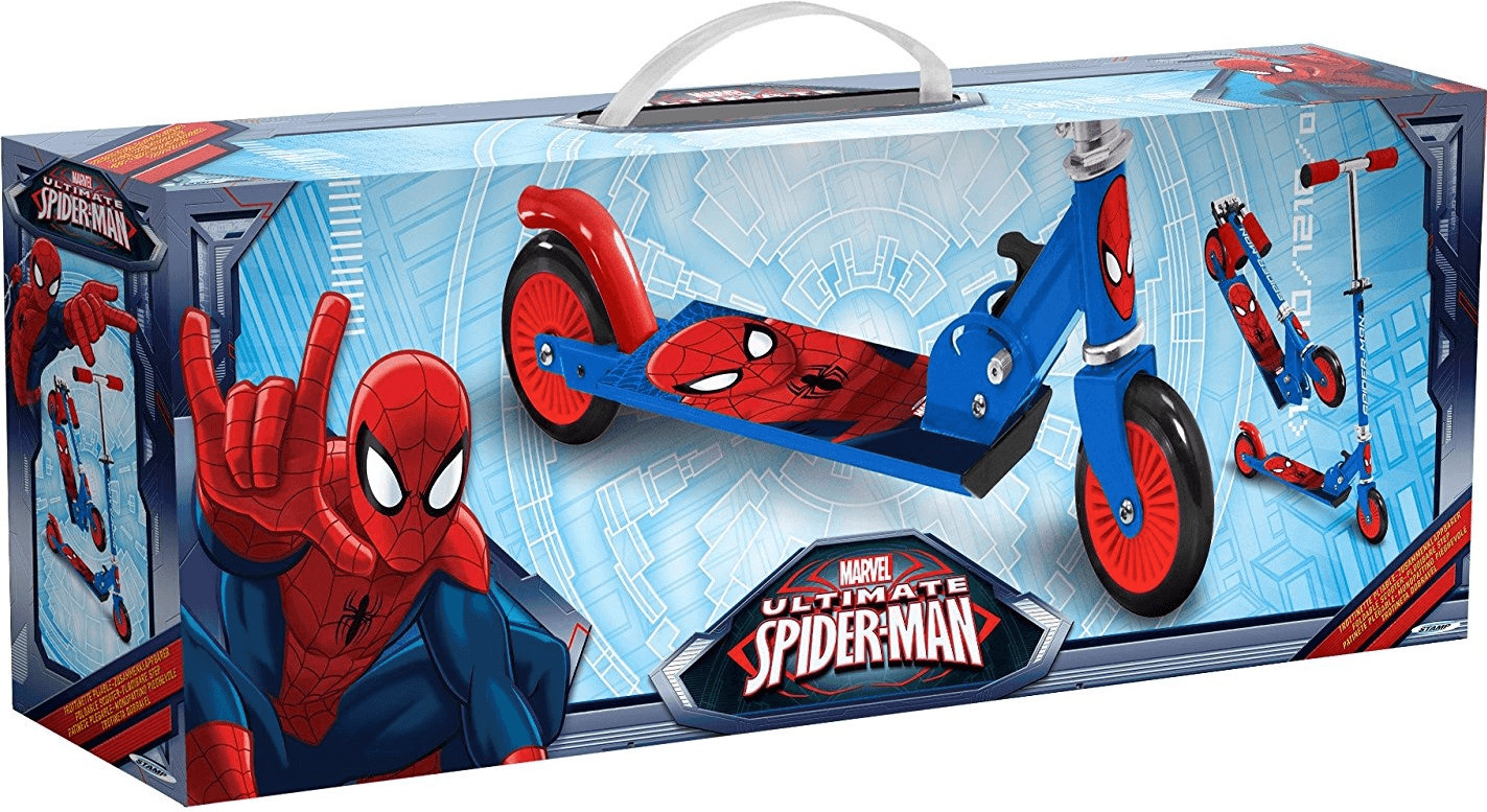 STAMP - Roller 4 Roues - Taille Ajustable 30-33 - Spiderman