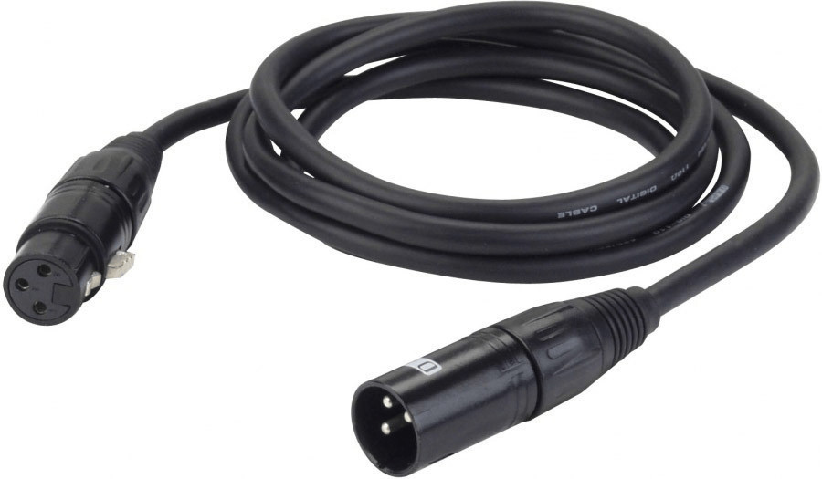 DAP FL09150 DMX XLR-M / XLR-F 3 Pins, 1,5 Meter