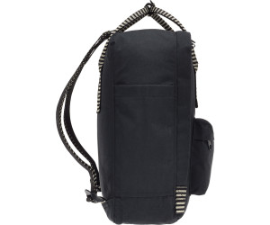 black striped kanken backpack