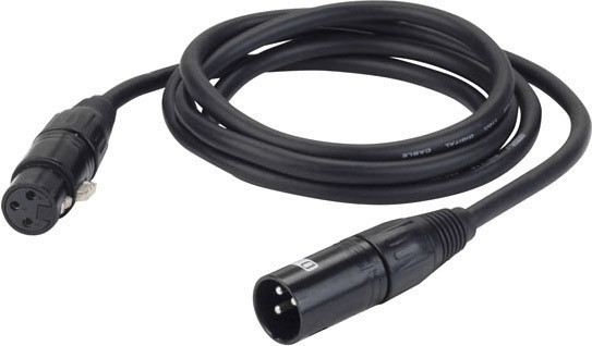 DAP FL093 DMX XLR-M / XLR-F 3 Pins, 3 Meter