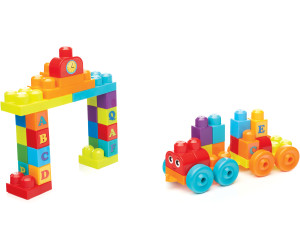Fisher price mega bloks abc learning train sales