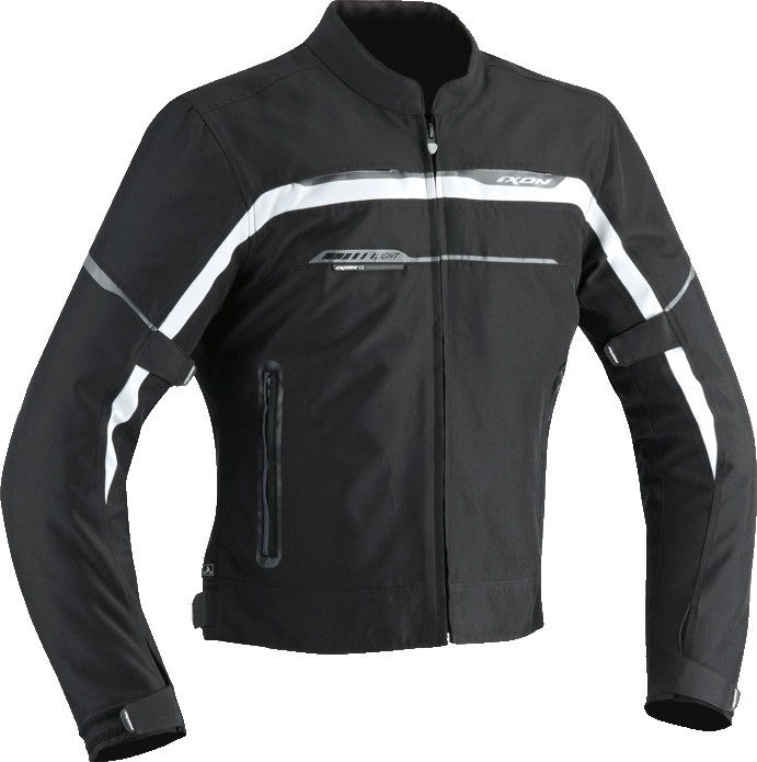 IXON Blouson Zetec Light noir/gris/blanc