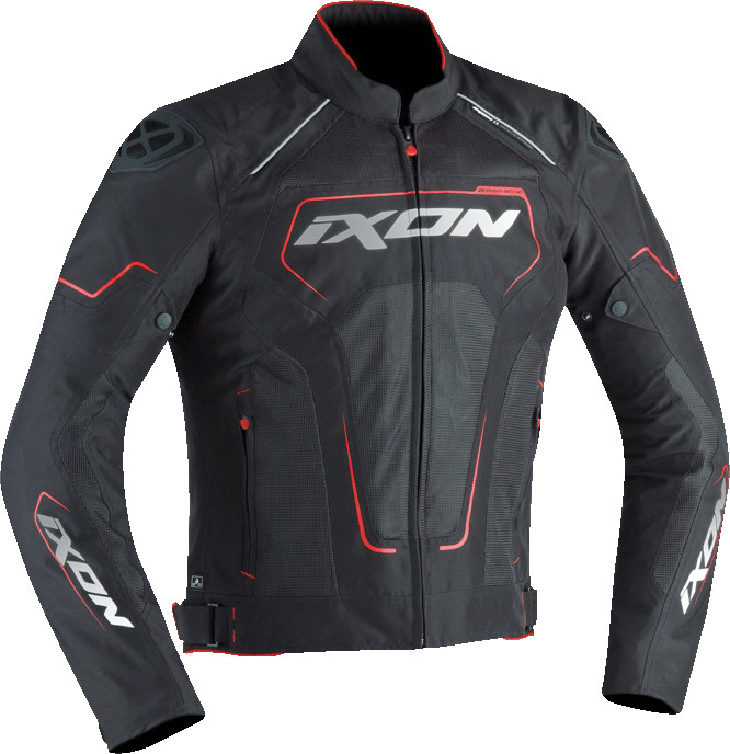 IXON Blouson Zephyr Air noir/rouge