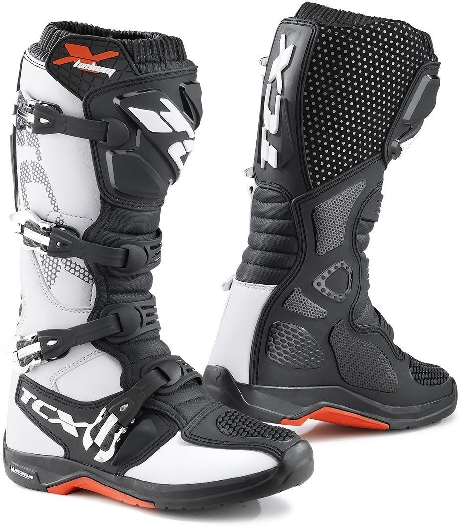 TCX Bottes X-Helium Michelin blanc/noir