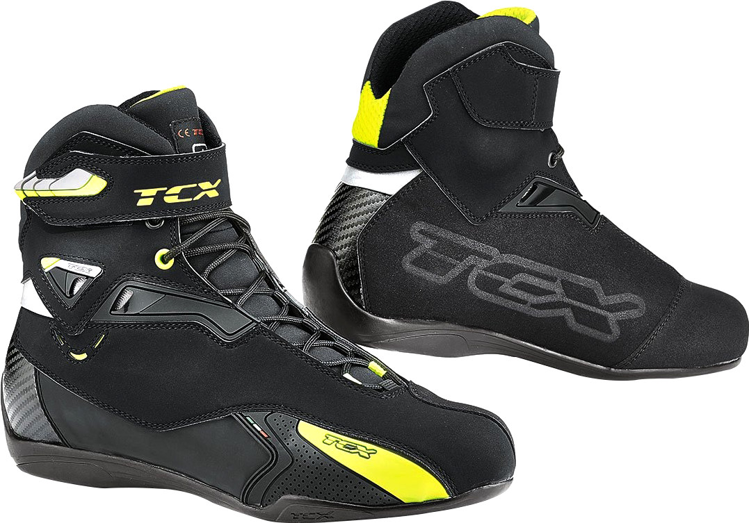 TCX Bottes Rush Waterproof noir/jaune