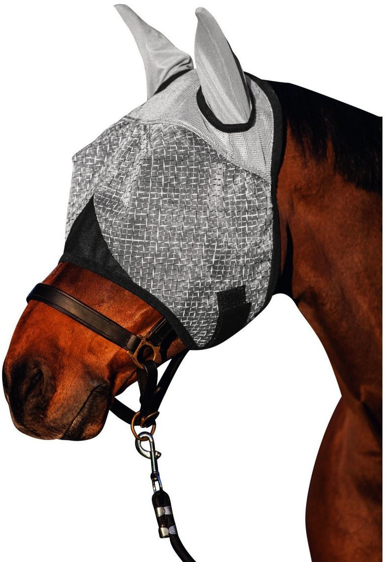 Kerbl Masque anti-mouches avec protection des oreilles Pony