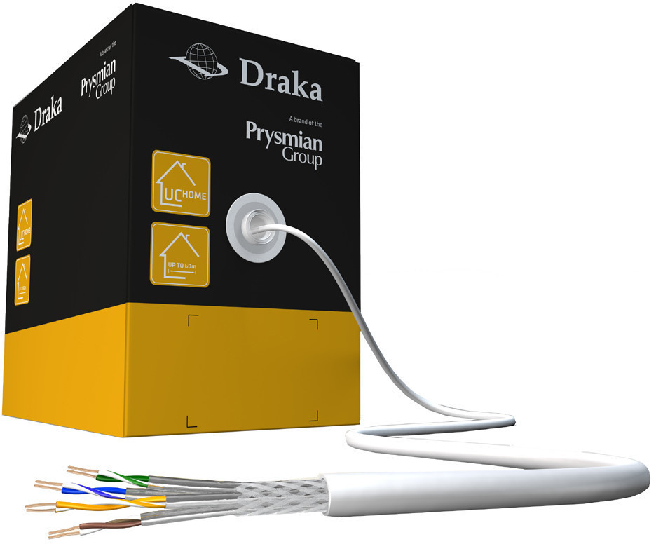 Draka UC HOME Cat.7 SS26 S/FTP 350m
