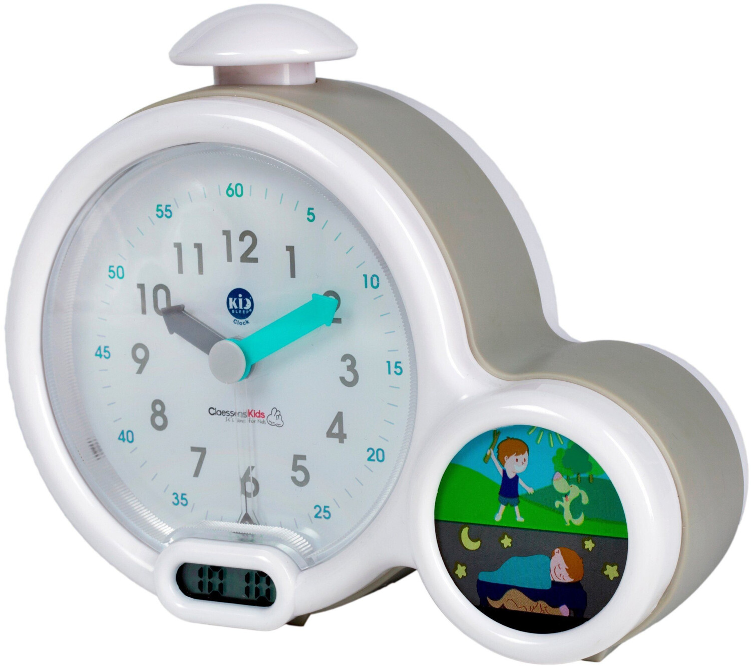 Claessens'Kids Kid'Sleep Clock gris