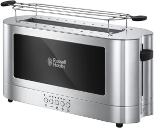 Russell Hobbs 13766-56 Grille-Pain Rétro 2 Fentes 1100 W Inox